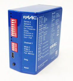 FAAC VEK MNE1-R24-B Loop Detector (11-pin)