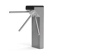 AMT Motorized Waist High Turnstile
