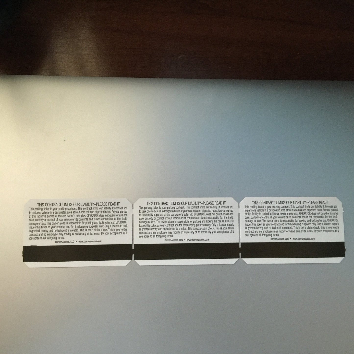 Mag Stripe Tickets - Revenue Control