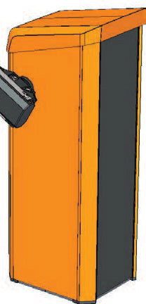 2061.0000 MICRODRIVE HOUSING (SHORT) COMPLETE IN ORANGE RAL 2000