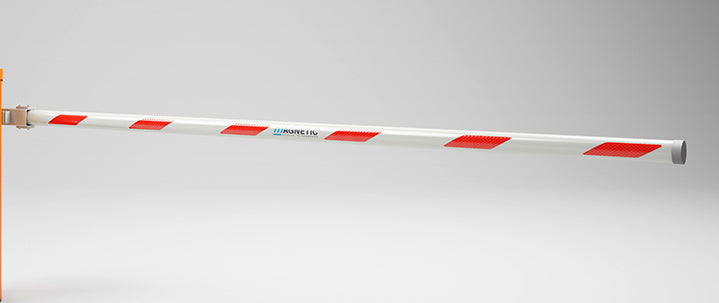 MICROBOOM-TC010 - "White round Toll swing-away