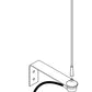 FAAC Tuned Antenna Kit - Antenna RP / XR2 (433 MHz)
