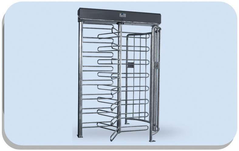 Mpt33 Full Height Electro-Mechanical Turnstile - Pedestrian Turnstilies