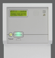 Barcode Off-Line Ticket Dispensing Entry Station - Revenue Control