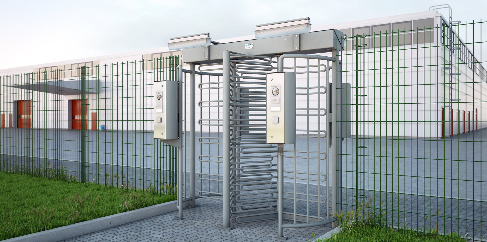 Barrier Access Llc - Mpt53 Full Height Electro-Mechanical Turnstile ...